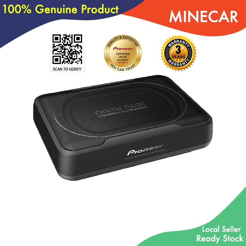 PIONEER TS-WX130DA BUILD-IN 160W OUTPUT CLASS-D AMPLIFIER COMPACT