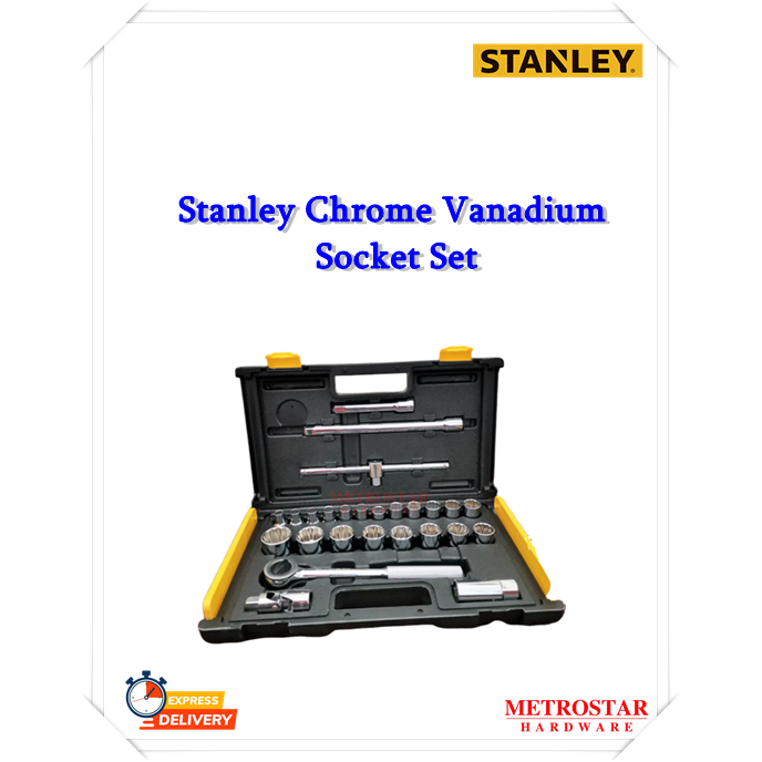 Stanley Box Socket Set 12point MM Size | Shopee Malaysia