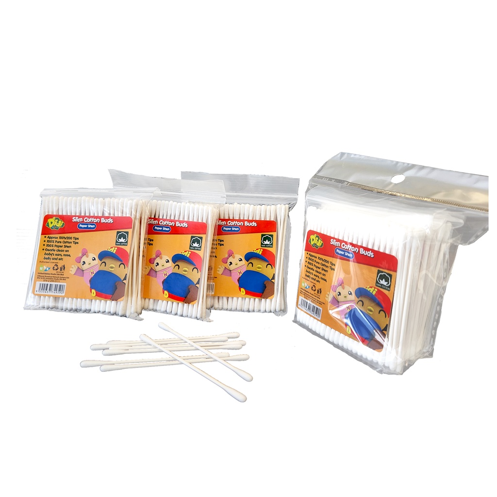 Didi & Friends Omar Hana Baby Slim Thin Mini Cotton Buds Bud Swab Swabs ...