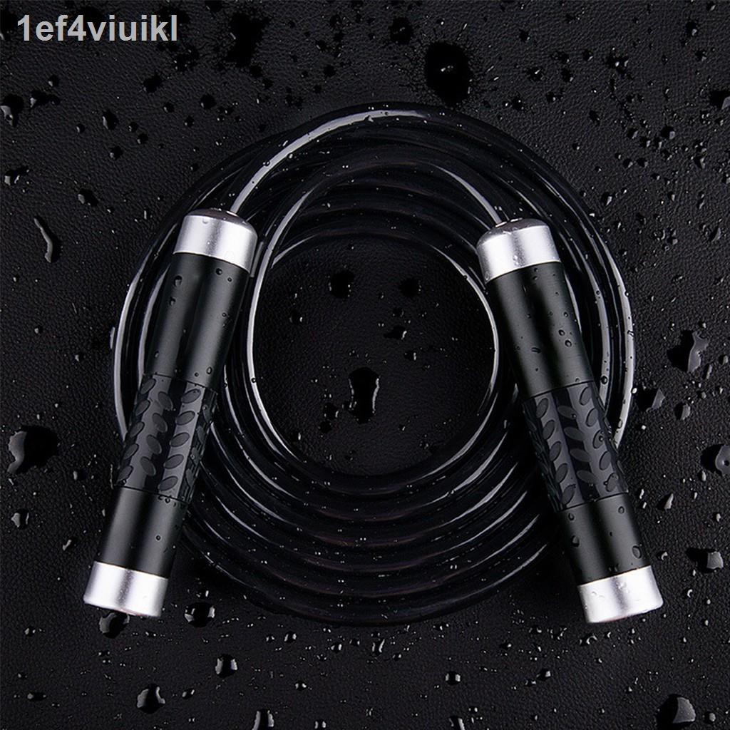 ☄♕ Crossfit Heavy Skipping Rope Aluminum Handle Bold PVC Weighted Jump