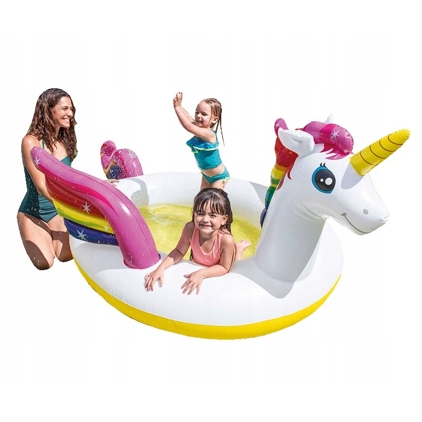 57441 INTEX Mystic Unicorn Spray Pool (165 Litre)- kid pool /outdoor ...