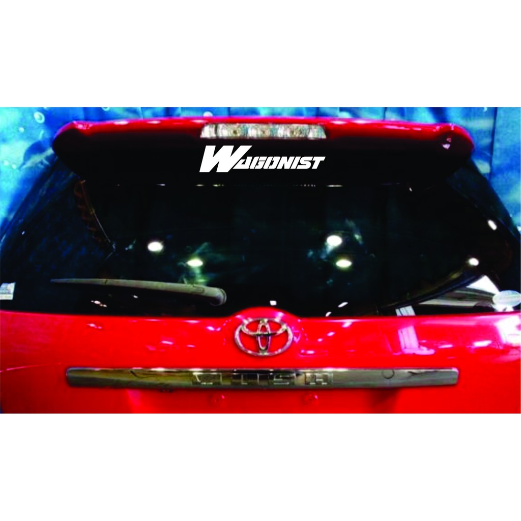 TOYOTA WISH WAGONIST STICKER Shopee Malaysia