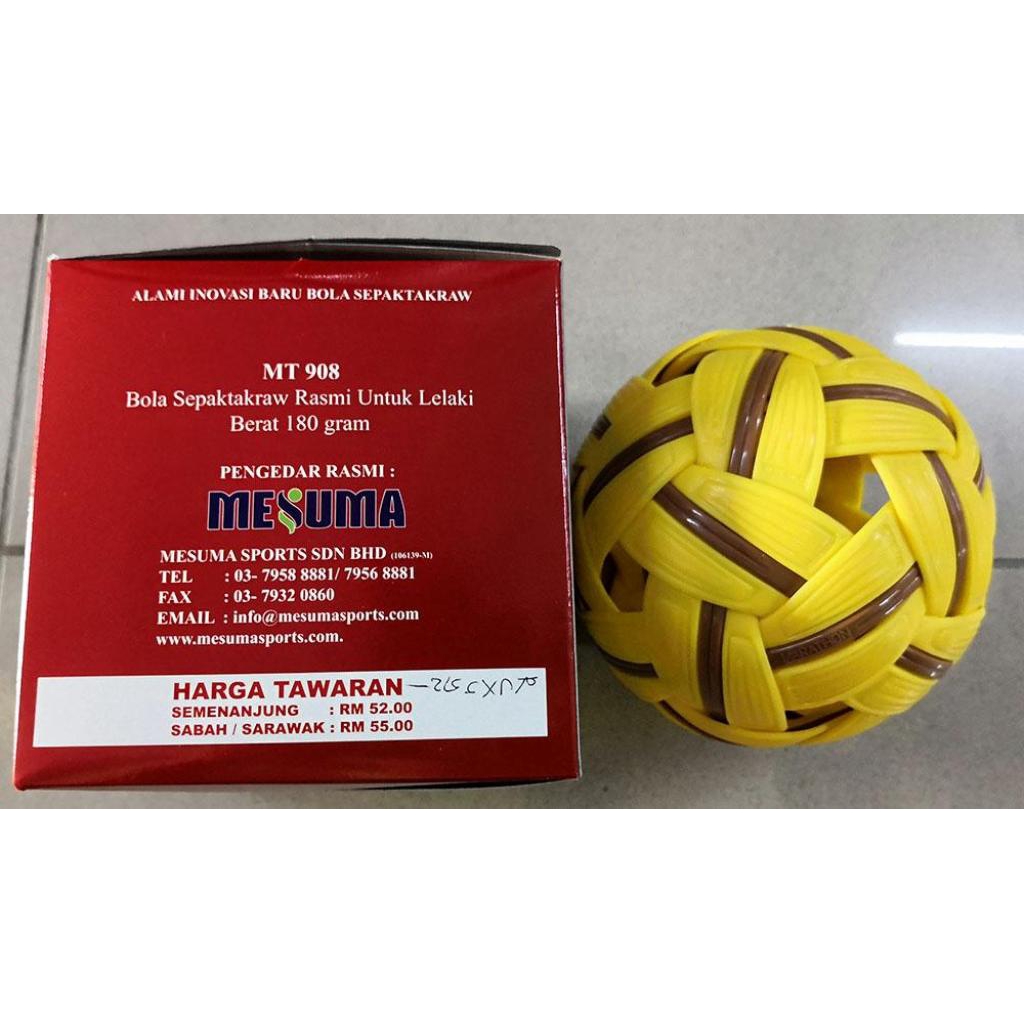 Marathon MT-908 Synthetic Sepak Takraw Mens Tournament Ballarathon MT ...