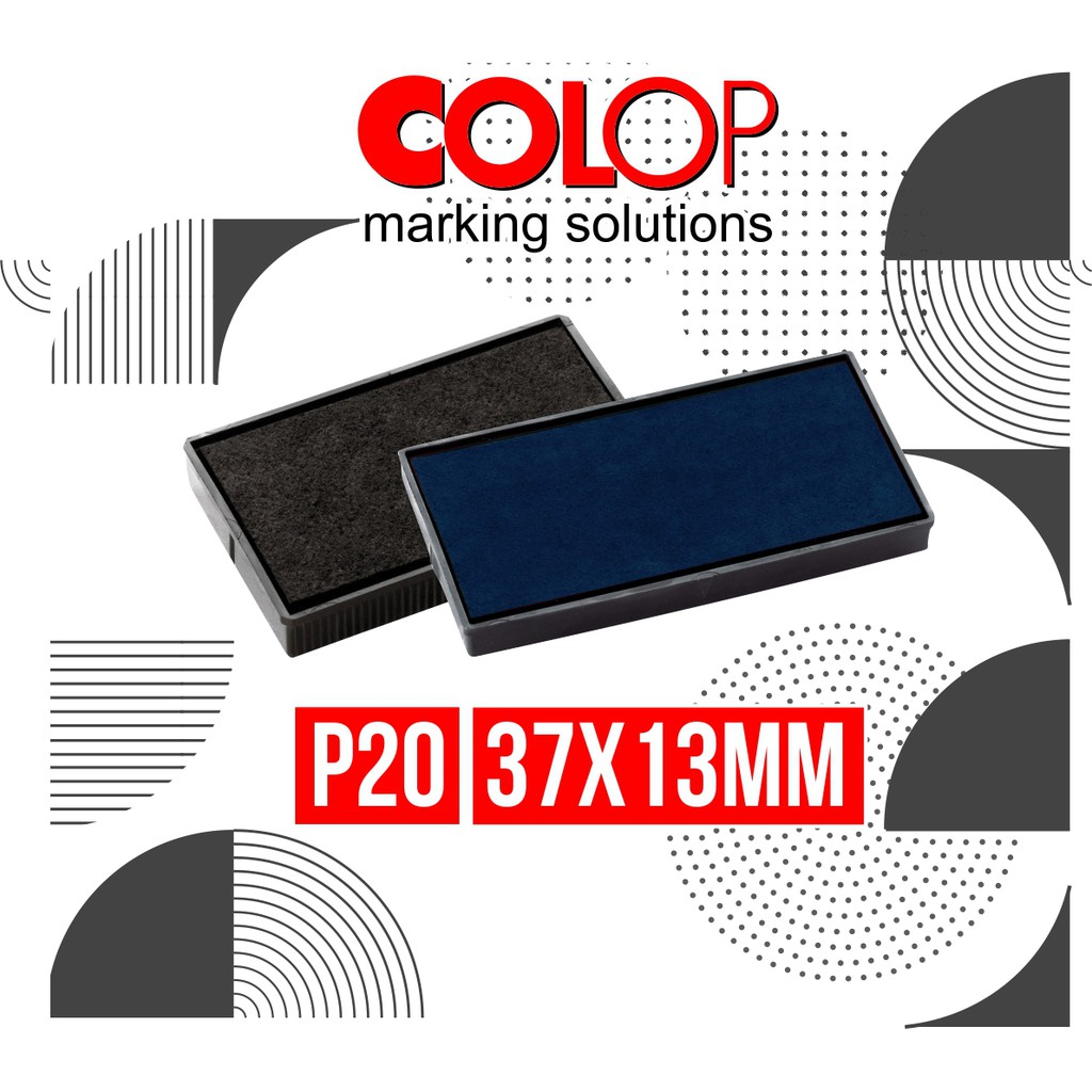 COLOP Replacement Spare Ink Pad P20|P30|P40|P50 | Shopee Malaysia