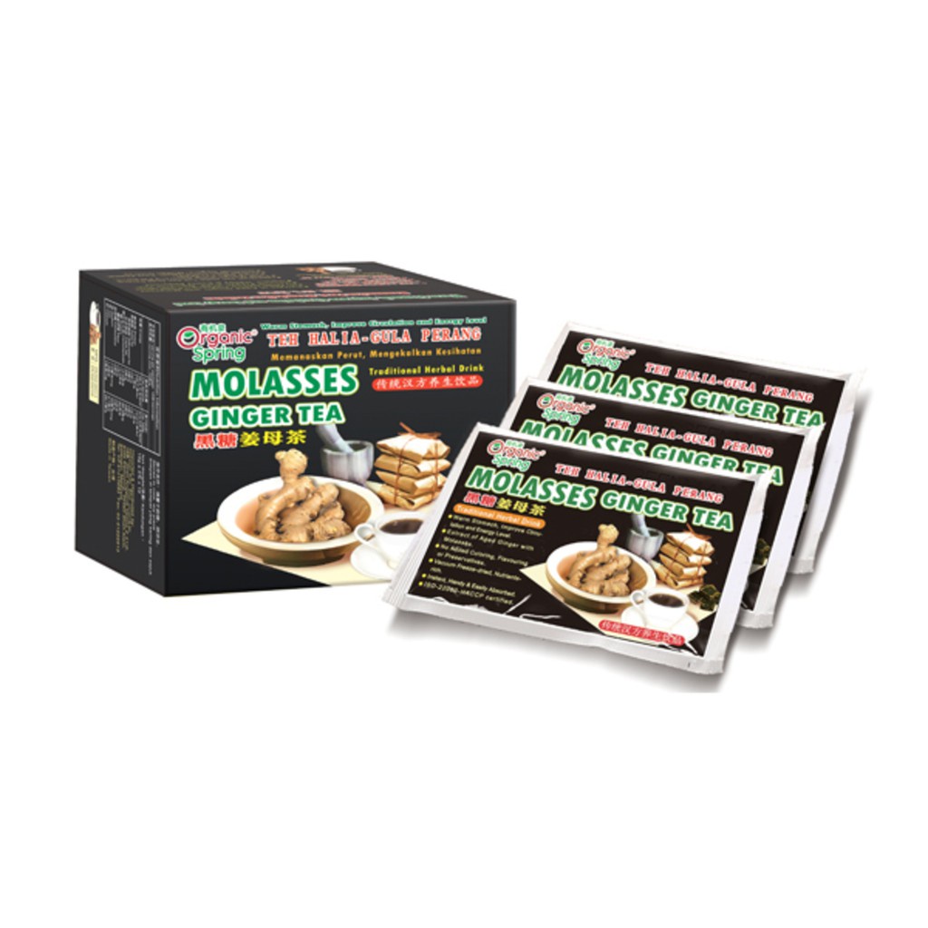 ORGANIC SPRING MOLASSES GINGER TEA 15G X 12 PACKETS Shopee Malaysia