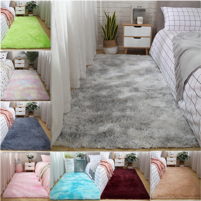120x80cm Furry Carpets Floor Mat Room Mat Soft Living Room Carpet ...