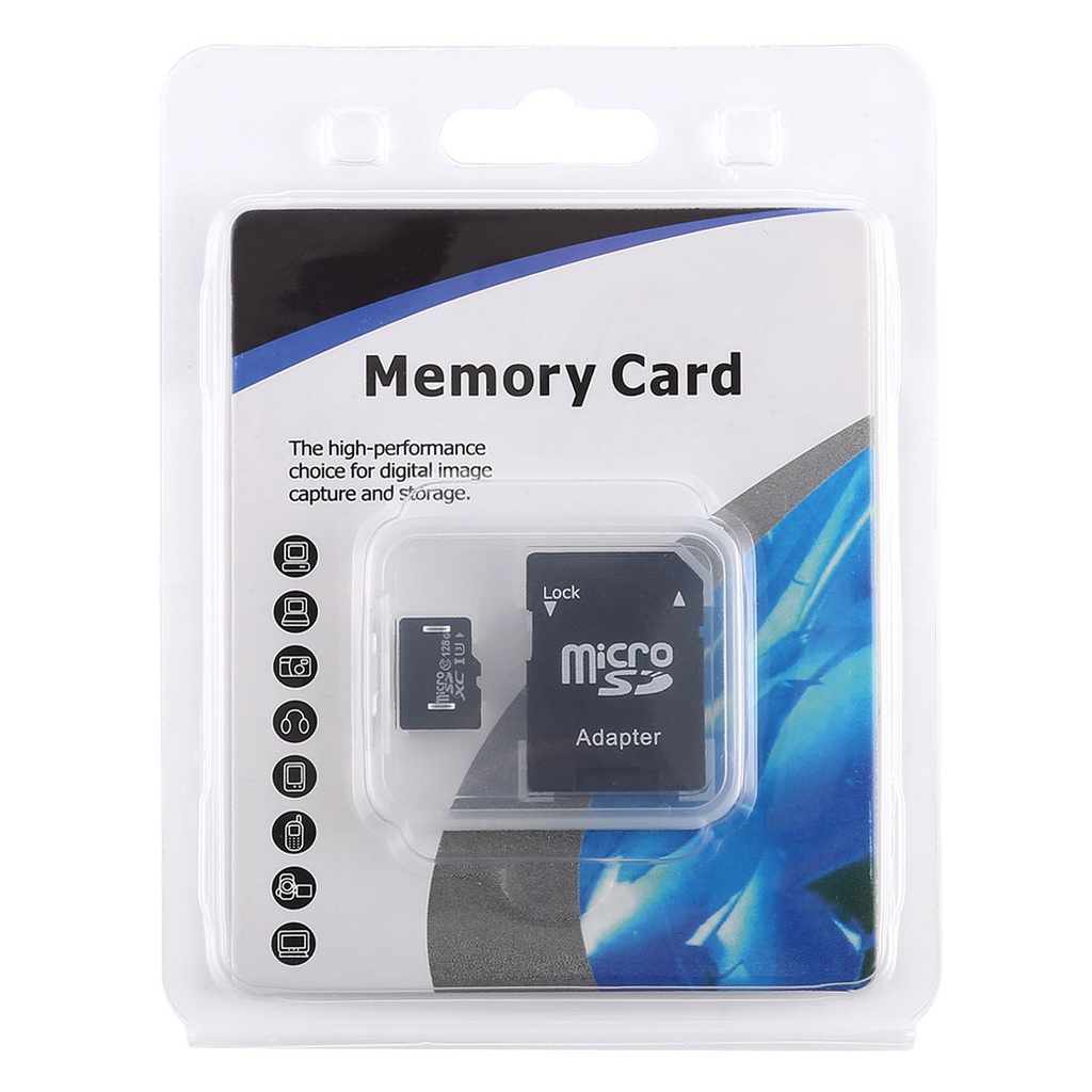 100% FAST Micro SD Memory Card Kad Memori 128gb 64gb 32gb 16gb Class 10 ...