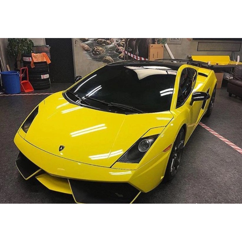Avery SW900235O GLOSS YELLOW 1ft*5ft Supreme Vinyl Car Wrap Film