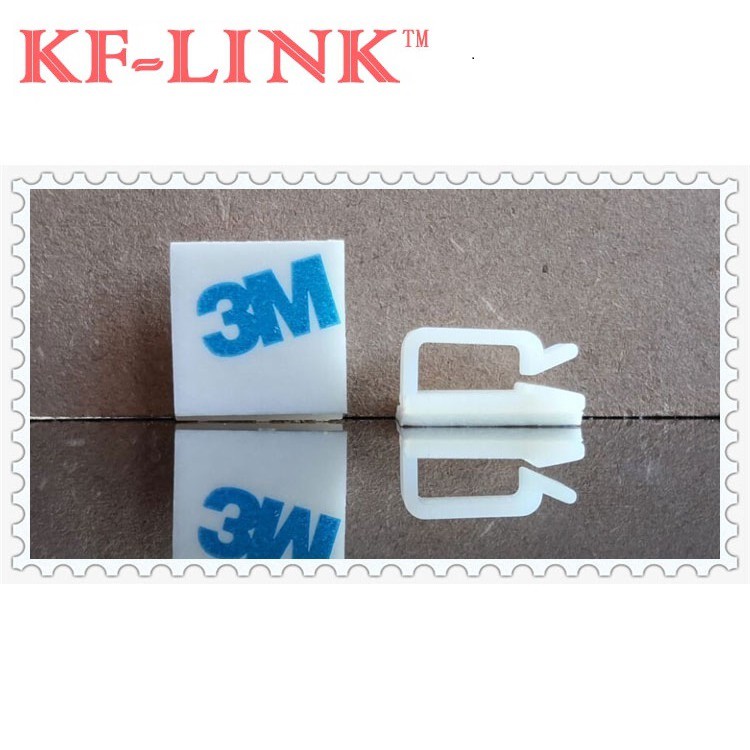 KFLINK 8*3mm & 10*5mm 3M Flat Ethernet LAN Cable Clip Normal Round ...