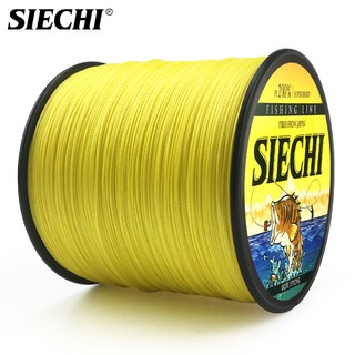 SIECHI PE Braided Fishing Line 4 Stands 12LB-40LB (100m)