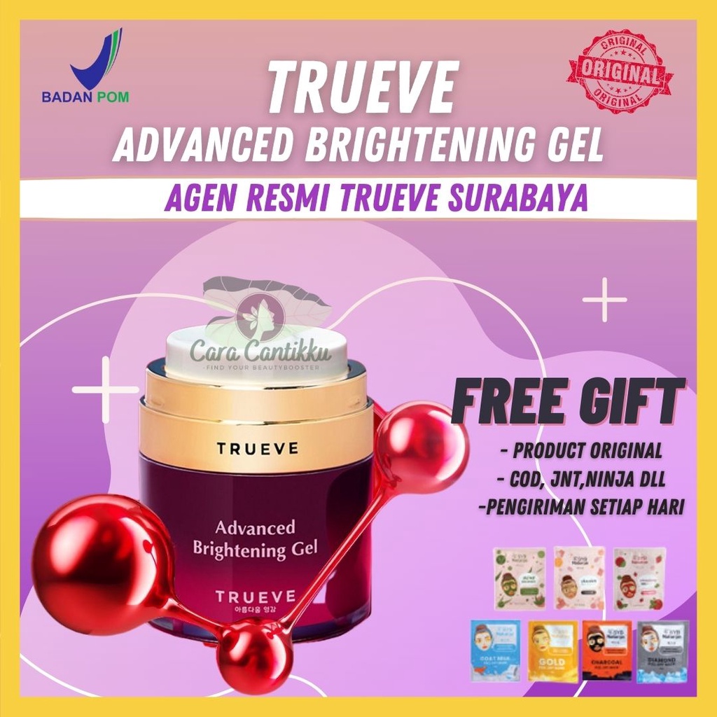 Trueve Advanced Brightening Moisturizing Gel trueve surabaya ...