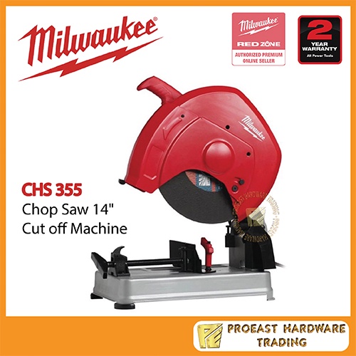 Milwaukee CHS 355 Chop Saw 14" Cut Off Machine | Shopee Malaysia