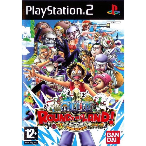 (PS2 DVD GAMES) ONE PIECE ROUND THE LAND (Audio Sepanyol) | Shopee Malaysia