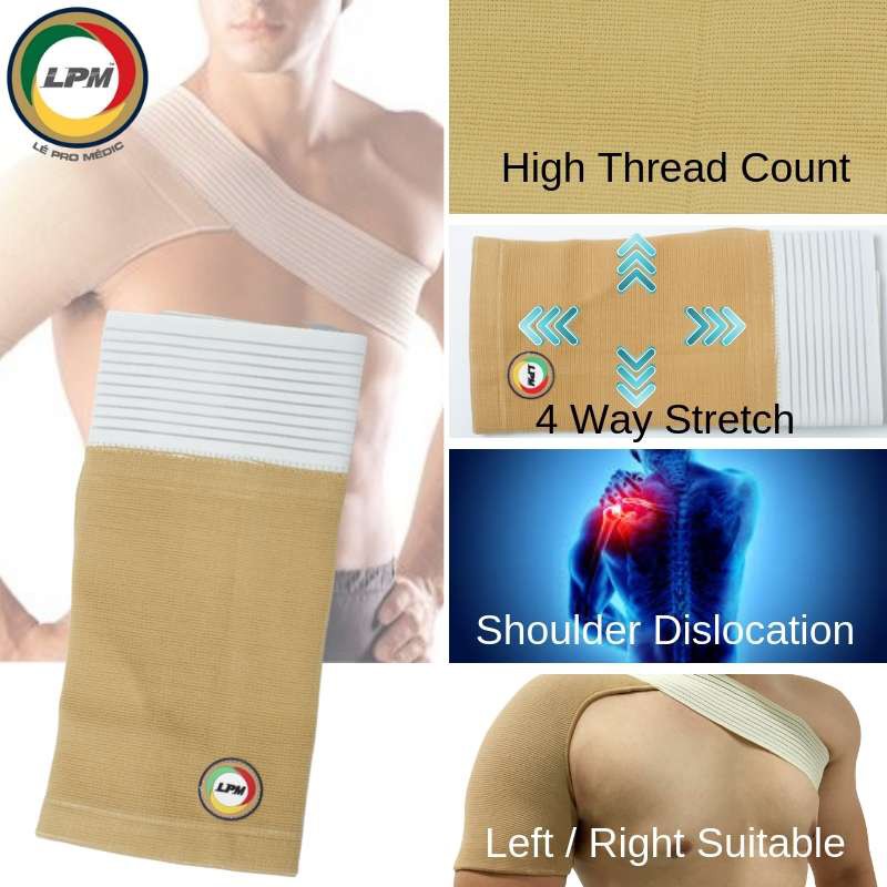 LPM 958 Dislocated Shoulder Support Shoulder Guard Elastic Shoulder ...