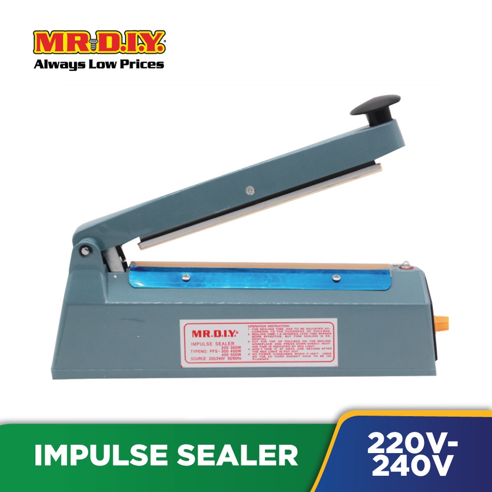 MR.DIY) Impulse Sealer Machine PFS-200