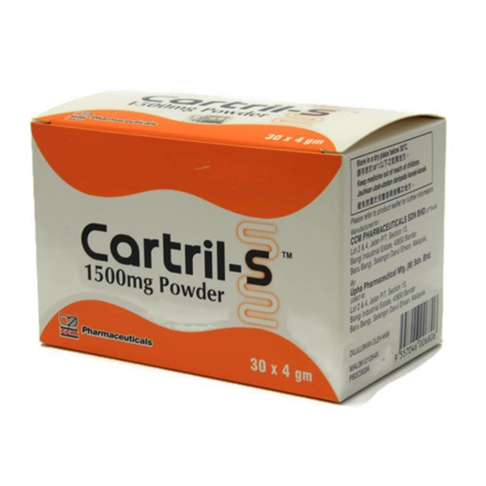 Cartril-S 1500mg Powder 30 x 4g Glucosamine | Shopee Malaysia