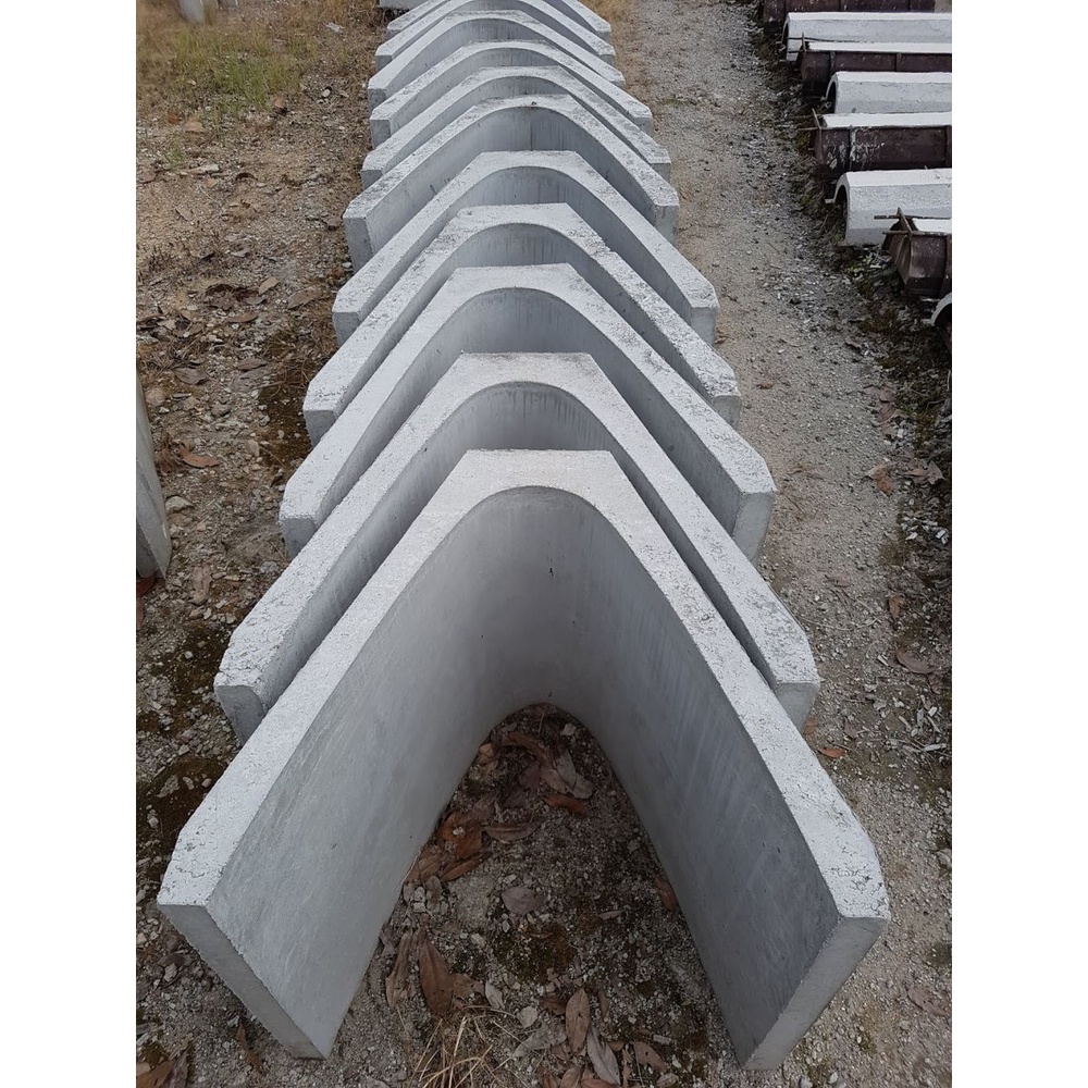 V Block Concrete Drain 12" X 24" V Longkang Simen Drainage | Shopee ...