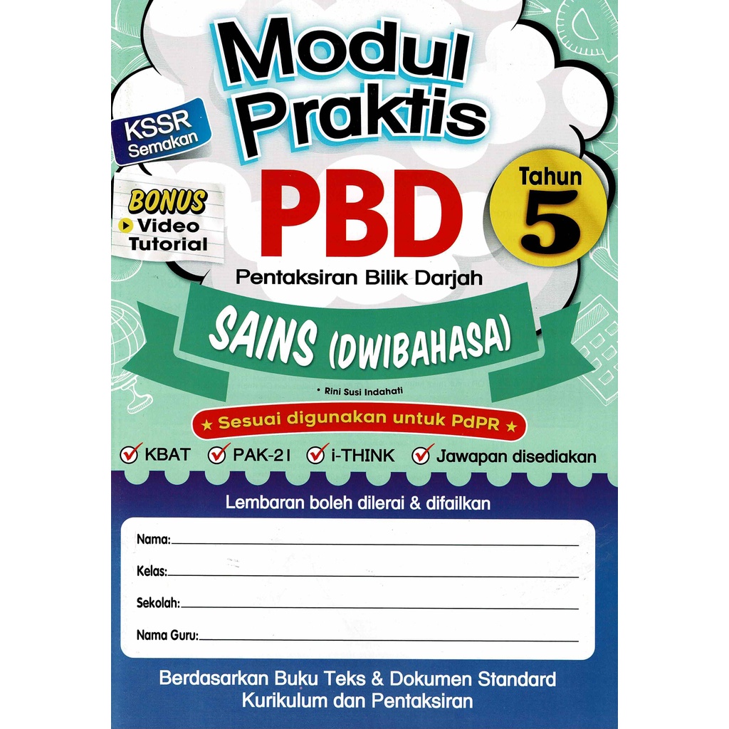 Adm Buku Latihan Modul Praktis Pbd Kssr Tahun Ilmu Bakti