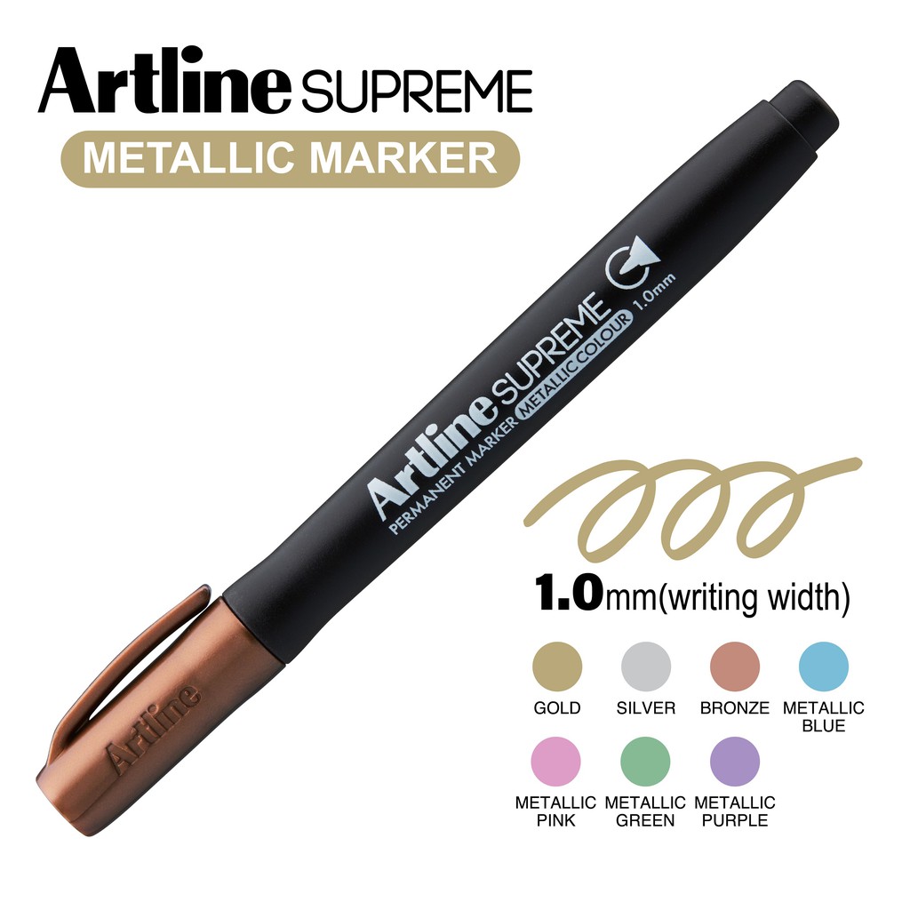 Artline Supreme Metallic Marker Shopee Malaysia