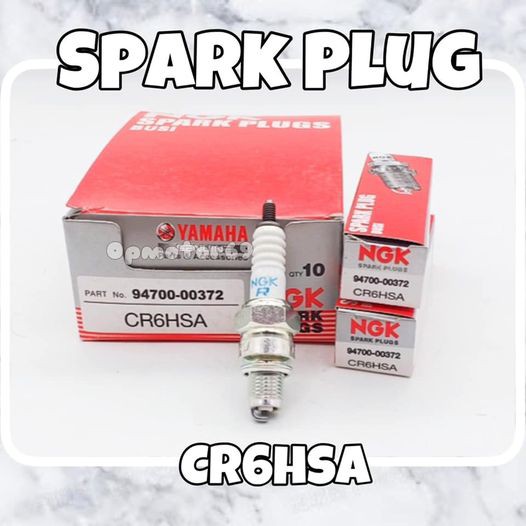 NGK SPARK PLUG CPR8EA (LC135 V1V6) / CR8E (Y15 Y15ZR) / CR6HSA (EGO S