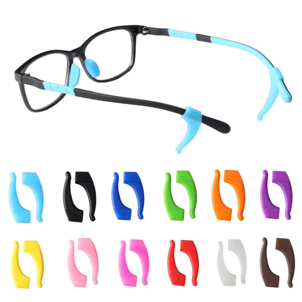 1 pair Fashion Anti Slip Ear Hook Eyeglass Eyewear Accessories Eye ...