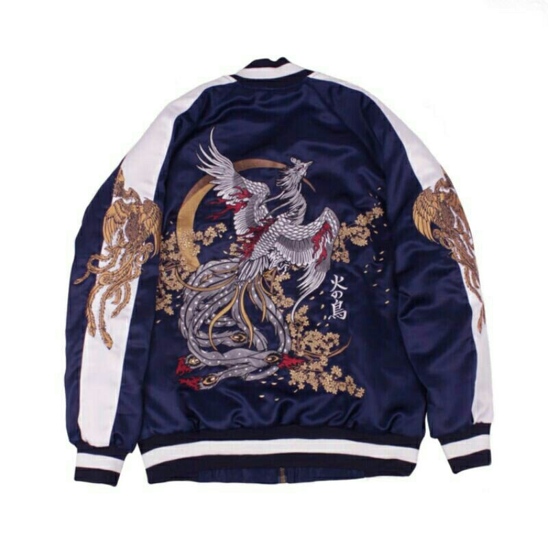 Sukajan Jacket Full Embroidery Original Varsity Jacket Sukajan