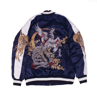 Sukajan Phoenix Full Embroidery Jacket - Sukajan Original Memphis