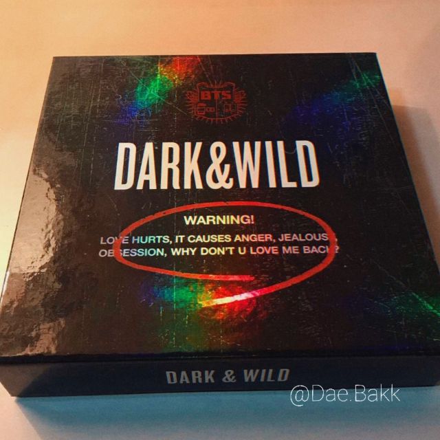 BTS Vol.1 Dark And Wild Album (Dark & Wild) Shopee Malaysia