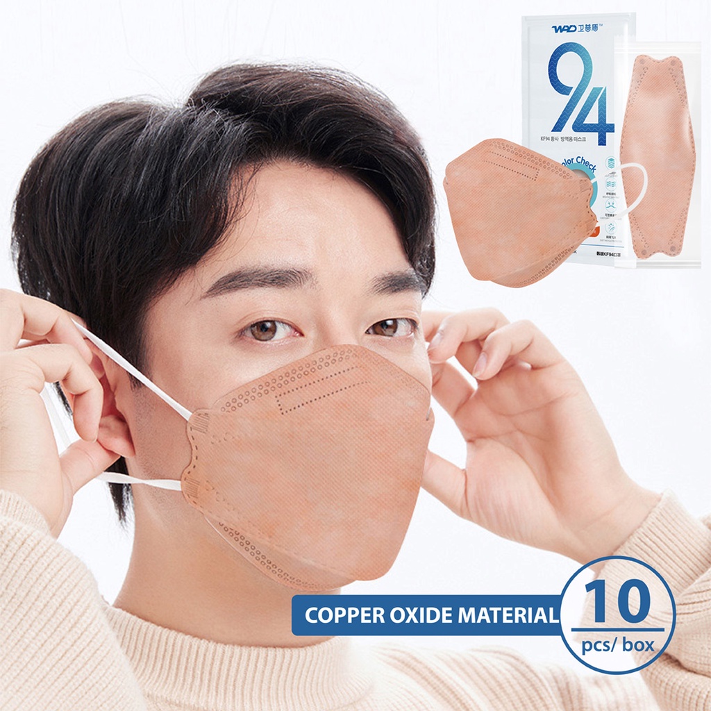 KF94 KOREAN Standard Face Mask 4ply Copper Oxide Antiviral Reusable