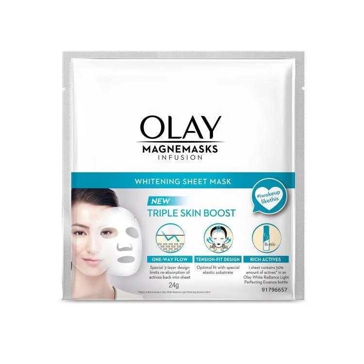Olay Magnemasks Infusion Whitening Sheet Masks 1S (G) | Shopee Malaysia
