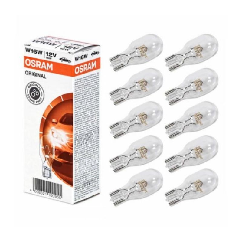 Osram W16w 921 12v 16w Car Standard Turn Signal Light Fog Reverse Lamp Oem  Auto Rear Indlcator Bulb Original Wholesale 10pcs - Signal Lamp - AliExpress