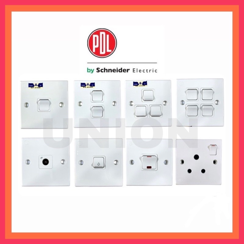 Pdl By Schneider Switch Socket Outlet Suis Soket Sirim Shopee