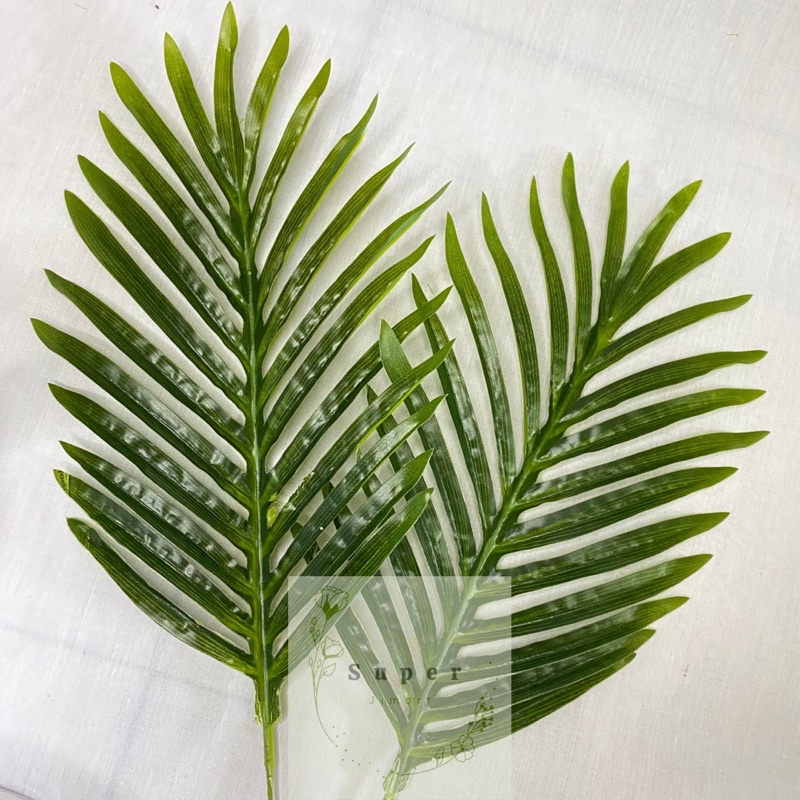 🌿1pcs Palm Leaves / Artificial Plant Leaves Green 40cm🌿 Shopee Malaysia