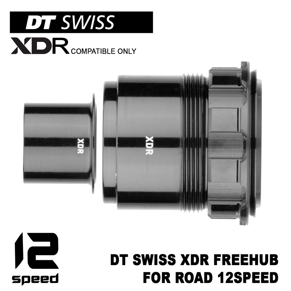 Swiss Black DT Swiss Ratchet Freehub Kit - SRAM XDR 11/12 Speed
