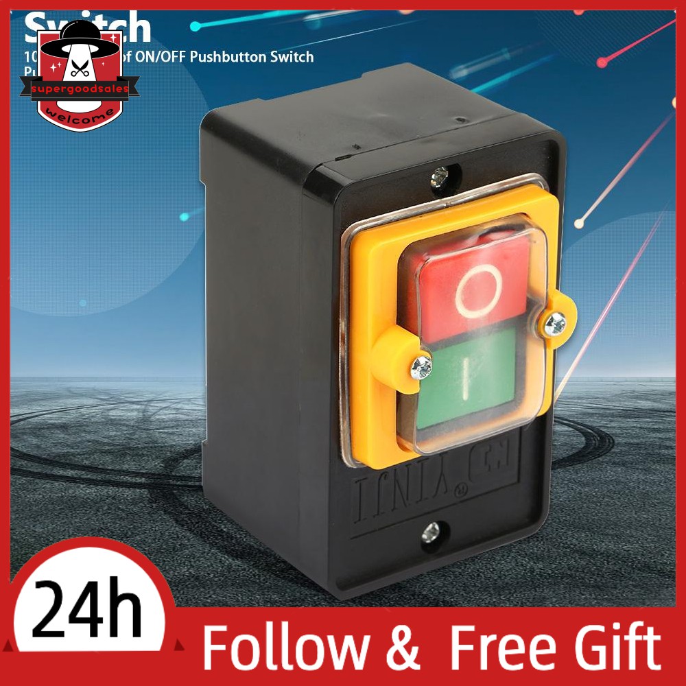 [Ready Stock] KAO-10KH Waterproof ON/OFF Switch AC 220V/380V 10A ...