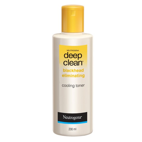 Neutrogena Deep Clean Blackhead Eliminating Cooling Toner (200ml ...