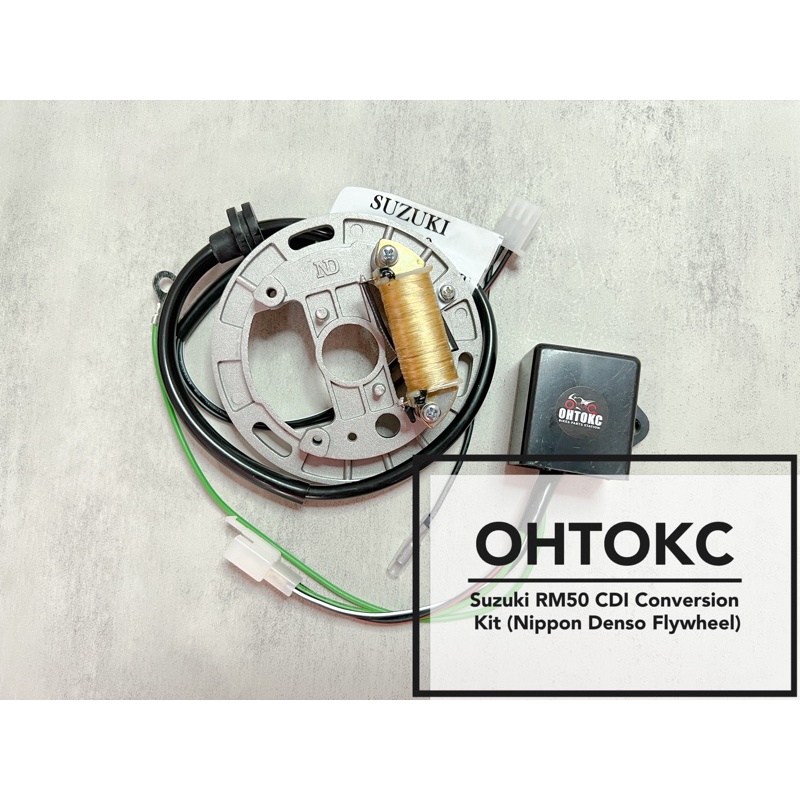 Suzuki RM50 CDI Conversion Kit (Nippon Denso Flywheel) Shopee Malaysia