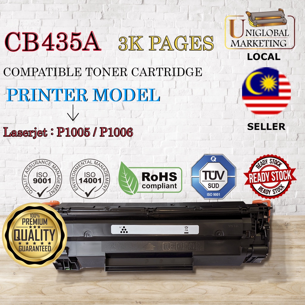 CB435A CB435 35A CB435A 435 P1005 P1006 P 1005 1006 NEW Compatible ...