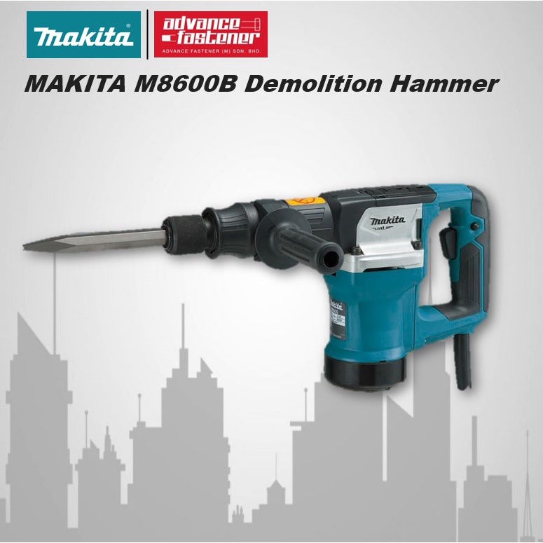 MAKITA MT Series M8600B Hex Shank Demolition Hammer 17MM (11/16 ...