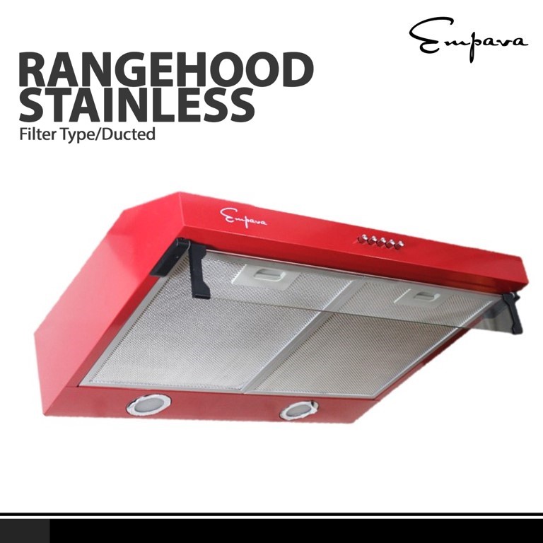 RANGEHOOD Empava Ductless 60 cm Filter Type Stainless Steel 240/ m3