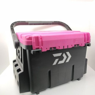 Daiwa TB-5000 Fishing Tackle Box Black/Pink, Sports Equipment, Fishing on  Carousell