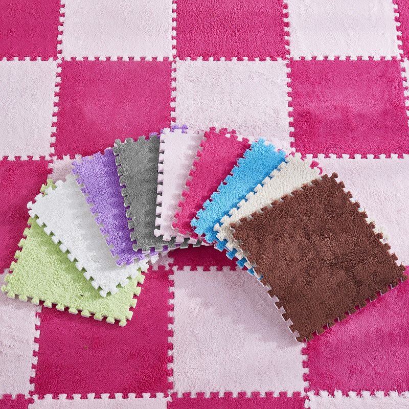 Stitching Floor Mats Carpet Puzzle EVA Bedroom Living Room Full ...
