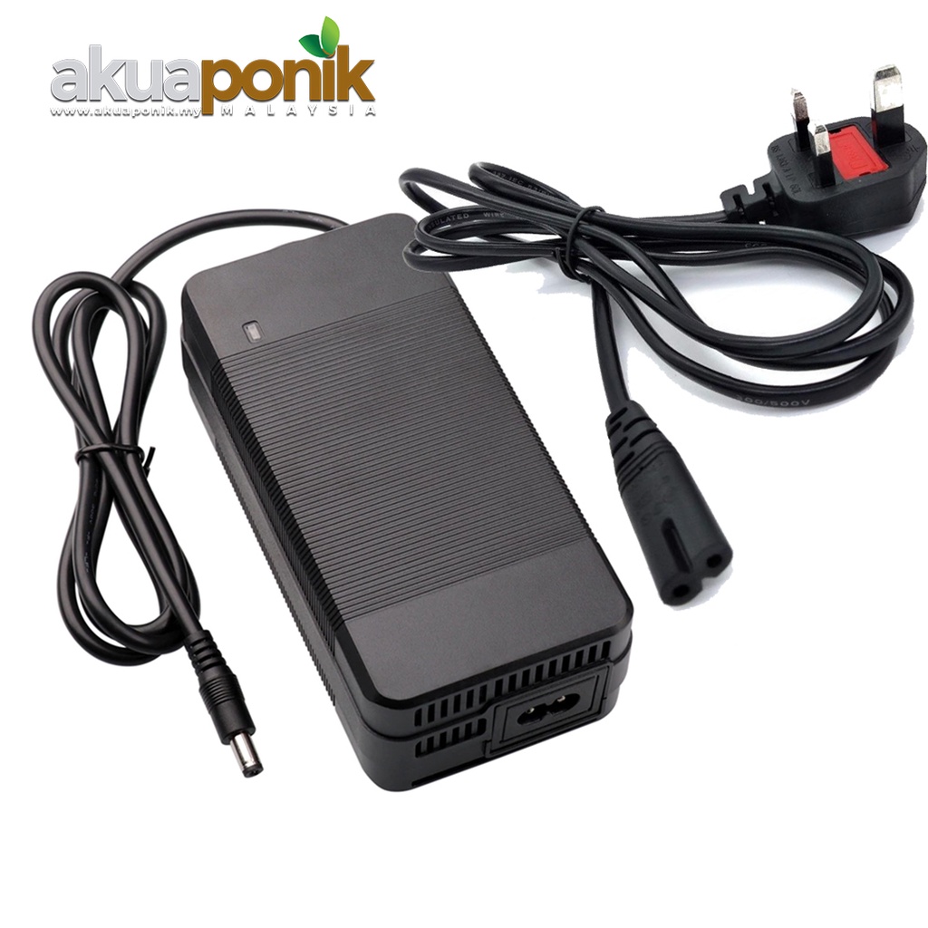 12.6V 8Amp Lithium Ion Battery Charger Fast Charging 3S 12V 18650 Battery Pack DC Jack 5