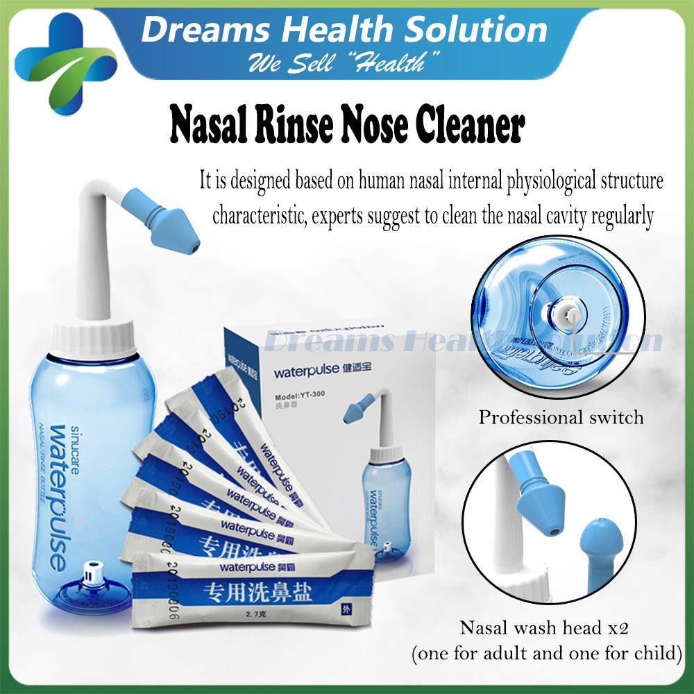 Waterpulse Sinus Care Nasal Rinse Salt, For Adults & Children