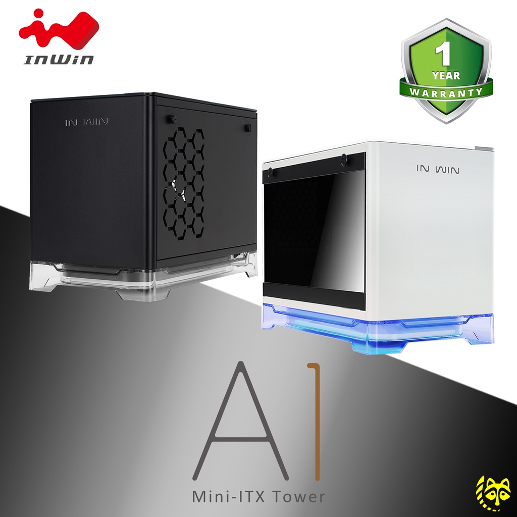 InWin A1 RGB Mini ITX Tower with 600W PSU- Tempered Glass,RGB | Shopee ...