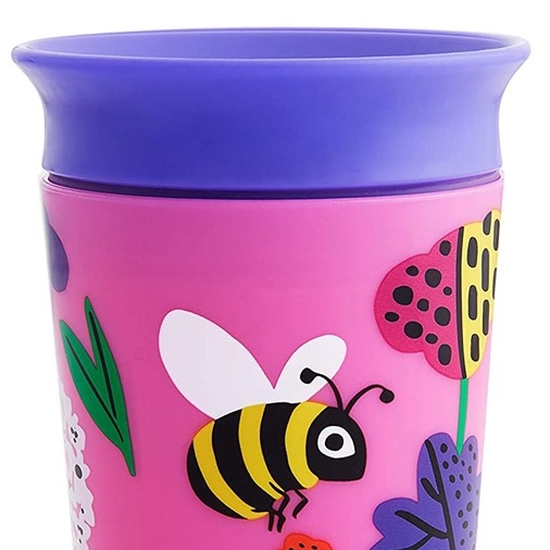 Honeybee, Flip Top, Sippy Cup, Spill Proof, Personalized, Kids