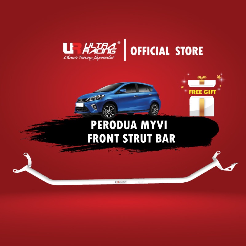 Ultra Racing Perodua Myvi/AV M800 1.3/1.5 '17 '21 Front Strut Bar 2