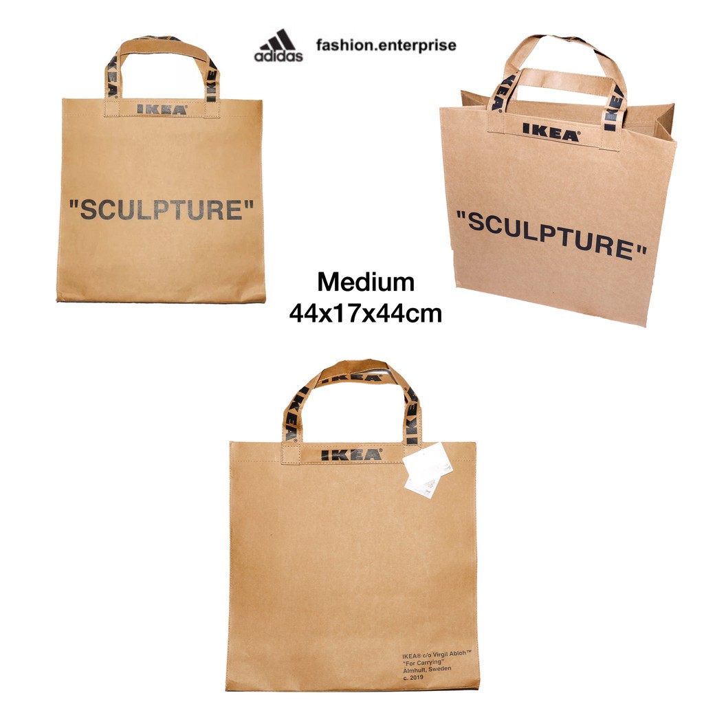 Ikea x Virgil Abloh ( Markerad Sculpture Bag), Women's Fashion, Bags &  Wallets, Purses & Pouches on Carousell