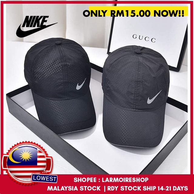 🇲🇾🇲🇾 Ready Stock Malaysia Nike Cap Nylon Waterproof | Topi Nike Nylon ...