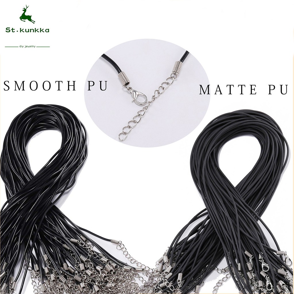 St.kunkka Rope Necklaces & Pendant Charms String Cord (10 Pcs/Lot 1.8mm ...